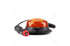 Výstražný maják W21m Magnet / 3 šrouby R65 R10 18LED 12/24V IP56 AMIO-02925