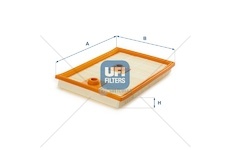 Vzduchový filtr - audi a1 1.4/ a3 1.2/ q3 1.4 14> WUFI 30.549.00