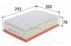 Vzduchový filtr renault master iii 10> 2.3 113/213/223/323 16> WVL 585419