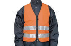 Warning Marking GILET CL. 2 EN 471 RIFRANGENTE ARANCIO BICMA