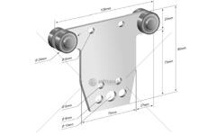 WOZEK KLONICY KRONE TYP HESTAL 02865 RHK1