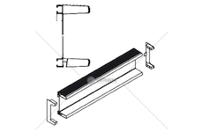Zadní nárazník hliníkový L-2400 /3805630  563013