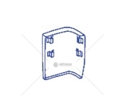 Zadní nárazník MB CONECTO levý POLMET P-1803