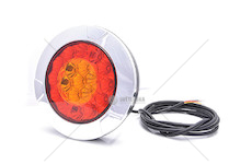 Zadní skupinová svítilna 12-24V LED kulatá WAS W131/980/I