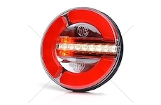 Zadní skupinová svítilna 4-funkce LED kulatá 12-24V WAS W154/11302F