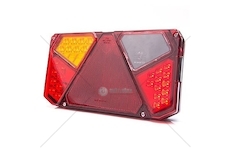 Zadní skupinová svítilna diodová levá 12-24V WAS W125DL/917