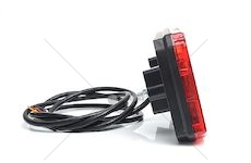 Zadní skupinová svítilna diodová pravá 12-24V couvání WAS W125DP/916