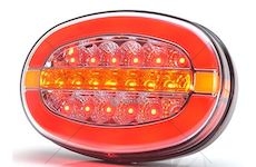 Zadní skupinová svítilna LED 12-24V 3-funkce WAS 1427L/P