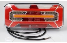 Zadní skupinová svítilna LED 12-24V 5-funkcí pravá WAS 1285DDP