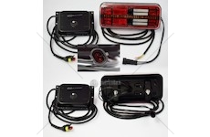 Zadní skupinová svítilna LED 24V 5-funkce levá/pravá WAS 1377DDL/PO24