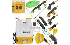 Zádový postřikovač 16 l, aku 12 V, 8 Ah, s příslušenstvím - GEKO