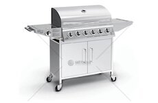 Zahradní gril plynový MANHATTAN pojízdný CATTARA