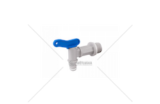 Zahradní plastový ventil, vstup 3/4", rychlospojka na hadici, těsnění