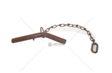 Zajišťovací kolík klopného rámu