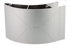 ZAKONCZENIE NAROZNE SZARE H-10CM TAKLER TK1310