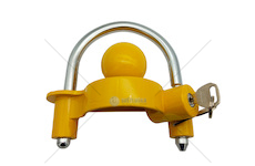 Zámek do tažného kloubu žlutý B336