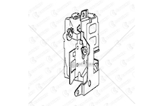 Zámek dveří IVECO DAILY levý COVIND COV/C39/177