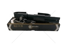 Zámek kontejneru U - černý lakovaný 290-500mm