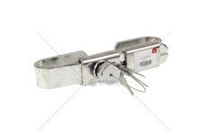 Zámek kontejneru U - nerezový 250/335mm 2x klíč