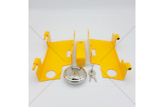 Zámek přívěsového kloubu otvíratelný lakovaný