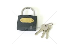 Zámek visací 30mm ocelový