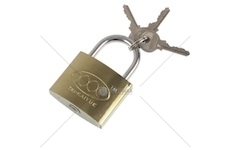 Zámek visací 50mm bezpečnostní střed ucha 6mm