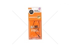 ZAPACH SAMOCHODOWY AROMA CAR CELLULOSE LET'S SMILE ORANGE  MTMC106645