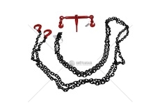 Zapínání řetězové komplet 4T/FI8/8M PEWAG SW88000A+RLS8G8