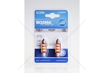 ZAROWKA 12/24V LED T10 15XSMD 6000K BIALA BOSMA 7343