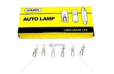 Žárovka 12V 1,2W celoskleněná GOLDEN T05  T05-12-1