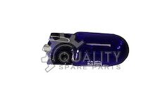 Žárovka 12V 5W bezpatice W5W modrá