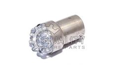 Žárovka 12V 9LED Ba15s červené světlo