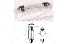 Žárovka 24v 15w sv8,5 15x44 sufit hella 0162386_A