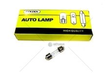 Žárovka 24V 3W SV7 8X31 GOLDEN SV7-24-1