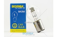 Žárovka 6V 25/25 W BA20d BOSMA 0591
