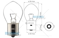 Žárovka do majáku 24v/ 35w ba20s 0014469_A