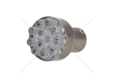 Žárovka LED 12V 21W BA15S 12XLED bílá 1 ERMAX 092612011