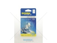 Žárovka LED 12V B8,5D 1XLED bílé kompletní 2ks v balení BOSMA 6906