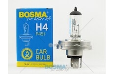 Žárovka LED 12V BA15S 9XLED červená 2S BOSMA 2137