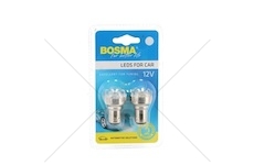 Žárovka LED 12V BAY15D 9XLED bílá sada 2 kusů BOSMA 3158