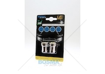 Žárovka LED 12V SV8,5 6XLED modré sada 2ks BOSMA 2922/Z