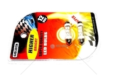 Žárovka LED 12V SV8,5 8XLED bílá sada 2 kusů  LSV-2-12