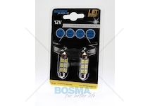 Žárovka LED 12V SV8,5W 6XSMD 5050 bílá BOSMA 3833