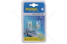 Žárovka LED 12V T05 1XLED bílá sada 4 kusů BOSMA 3998