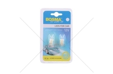 Žárovka LED 12V T10 1XLED bílá sada 2 kusů BOSMA 3608