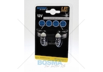 Žárovka LED 12V T10 2XSMD 5630 bílá BOSMA 4069