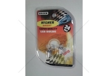 Žárovka LED 24V BA9S 1XLED modrá sada 2 kusů  LBA9S-1-24BL