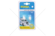 Žárovka LED 24V BAX 1XLED bílá sada 2 kusů BOSMA 7804