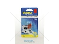 Žárovka LED 24V BAX 1XLED červená 2ks v balení BOSMA 7767