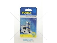 Žárovka LED 24V SV8,5 4XLED modrá BOSMA 7835